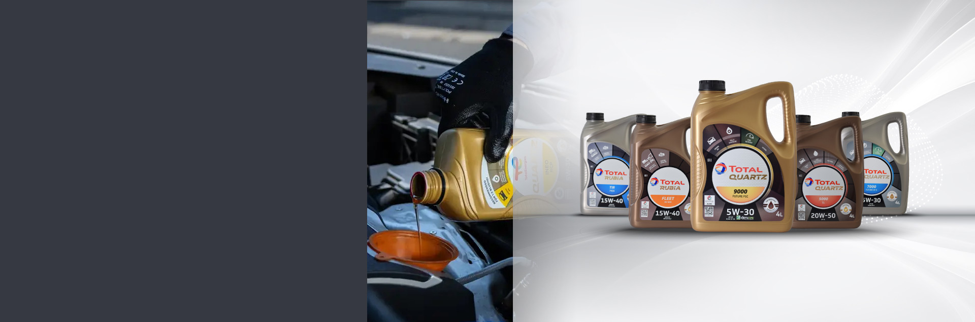 Ltrom ulei de motor Total