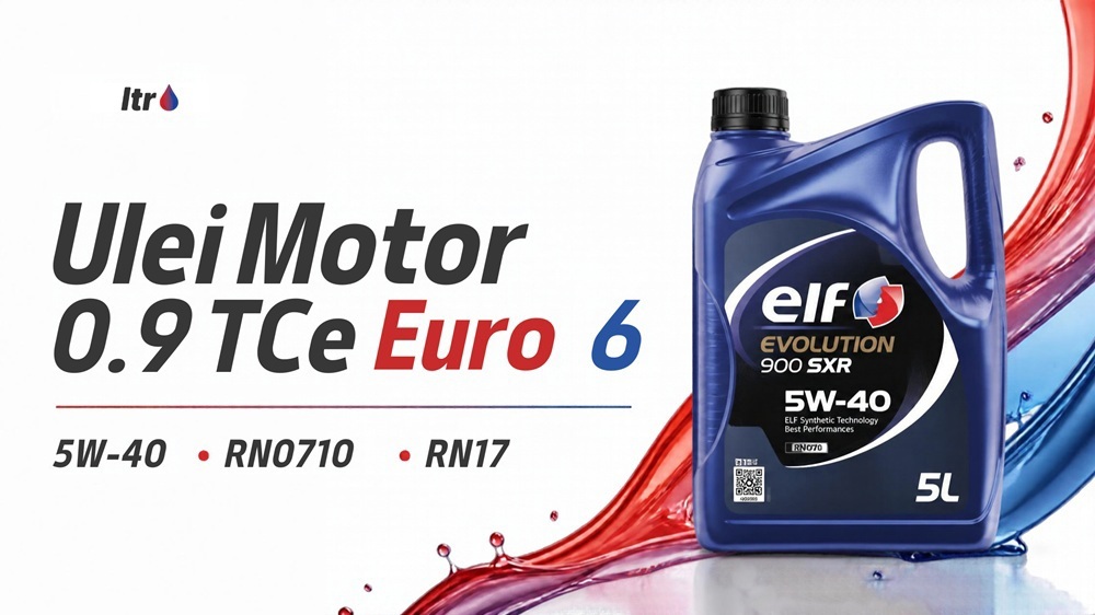 Recomandare Ulei Motor 0.9 TCe Euro 6: ce varianta alegi?