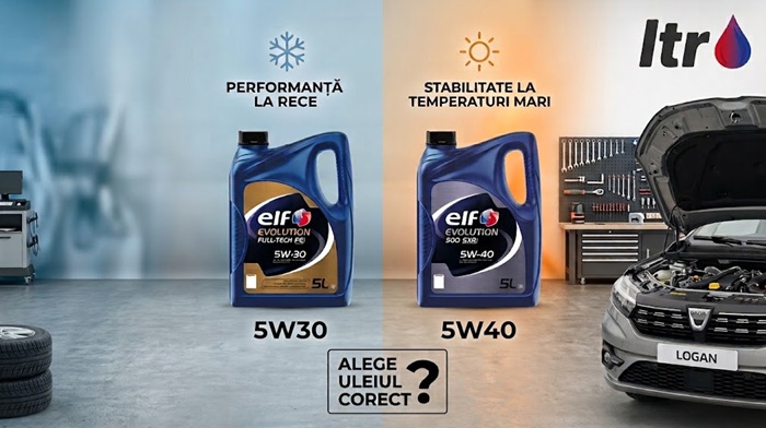 Ulei Logan 1.4 5W30 sau 5W40?